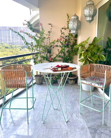 English Mint 4 seater Outdoor Set